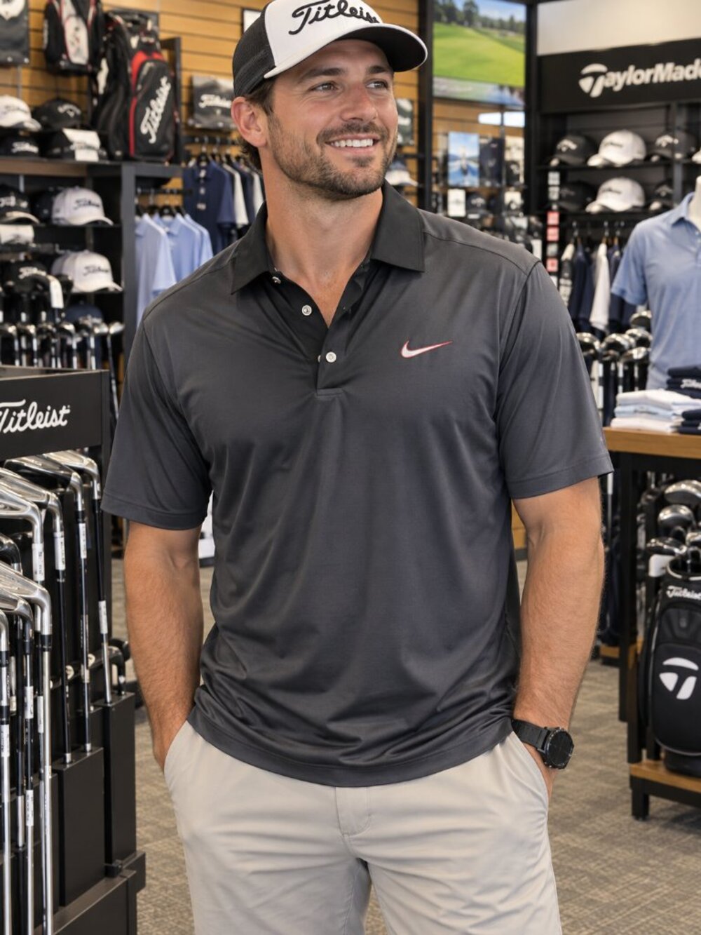 Mens Nike Golf Shirt - Medium